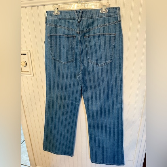 New with tags Veronica Beard Crosbie Wide Leg Loafer with Stripes 31 - Picture 4 of 12